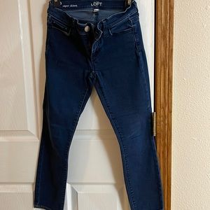 Lot of 2 pairs of Jeans Loft 00 P and Banana Republic 25P